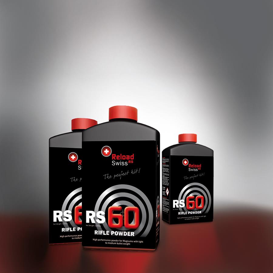 ReloadSwiss RS60 para Rifle 1 Kg. | RS0060 | Armería Sistach