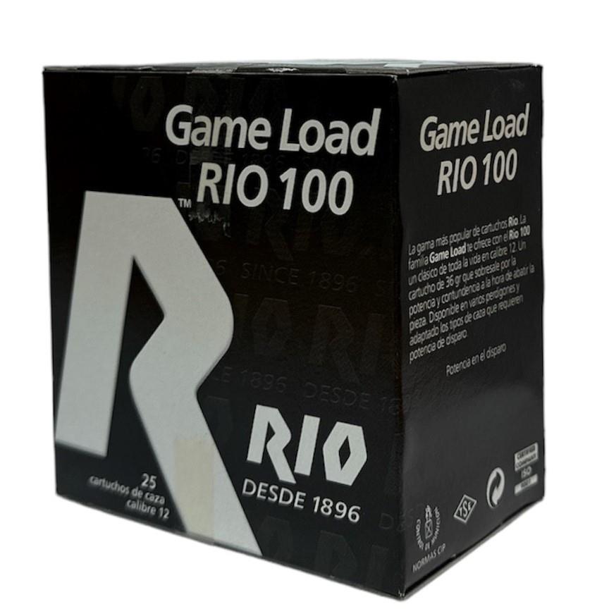 Cartucho RIO 100 C.12 GAME LOAD 36GR C/25 P5 | 00554 | Armería Sistach