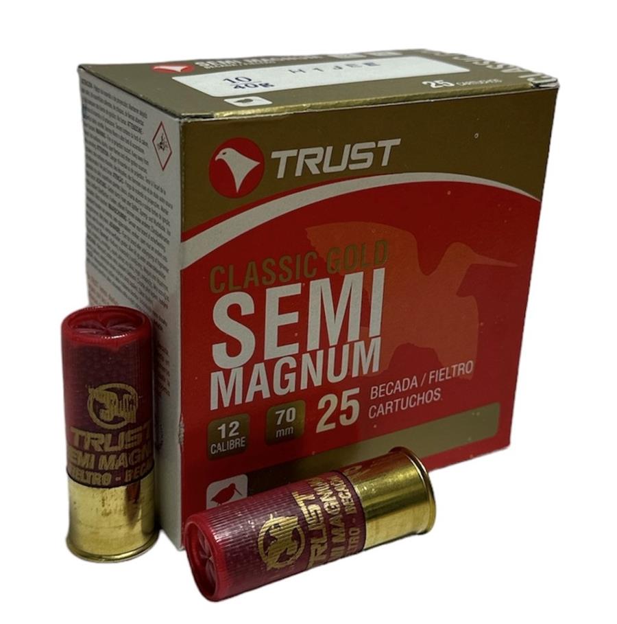 Cartucho TRUST SEMI MAGNUM FIELTRO-BECADA 40GR C/25 P10 | 00576 | Armería Sistach