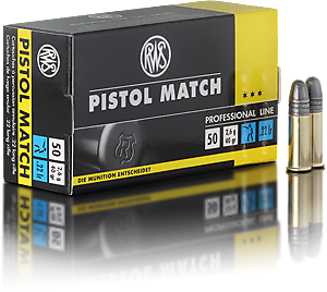 RWS Cal.22 Pistol Match C/50 | 08156 | Armería Sistach