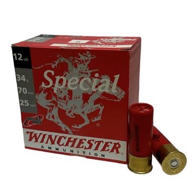 Cartucho WINCHESTER SPECIAL C.12 34GR P6 C/25  | 06766 | Armería Sistach