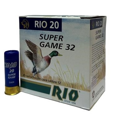 Cartutx RIO 20 C.12 SUPER GAME 32GR C/25 P5 | 00881 | Armeria Sistach