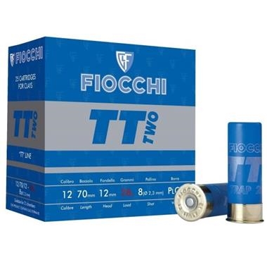 Cartucho Fiocchi TT Two 12/70 24grs 7,5 c/25 | 01162 | Armeria Sistach